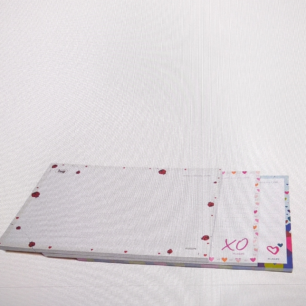 Lug Doodle Notepad 3pk - 8.5" X 5.5" - Love Collection - New-Open Pkg - Picture 9 of 12